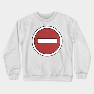 Parasyte Shinichi Izumi - No Entry Crewneck Sweatshirt